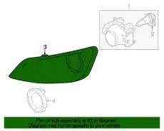Кронштейн фары противотуманной 8A5Z-15266-AA FORD