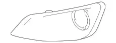 Кронштейн фары противотуманной 8A5Z-15266-BA FORD