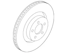 ROTOR ASY - BRAKE GR3Z-2C026-C FORD