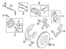 ROTOR ASY - BRAKE GR3Z-2C026-C FORD