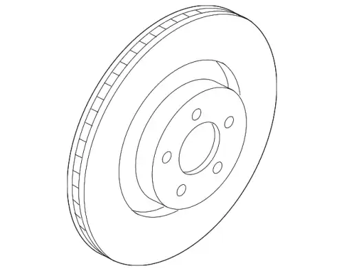 ROTOR ASY - BRAKE GR3Z-2C026-C FORD