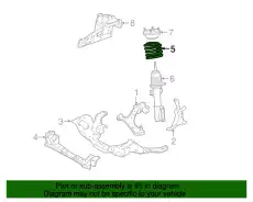 Пружина передней подвески 6R3Z-5310-E FORD