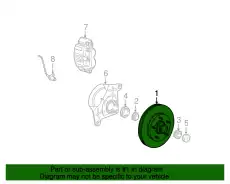 Тормозной диск FORD YL3Z-1V102-AA ,