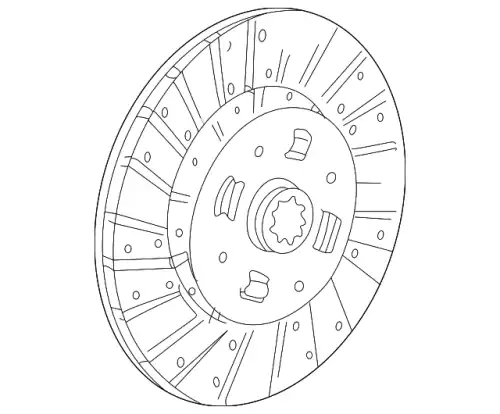 Диск сцепления FORD 7L5Z-7550-B
