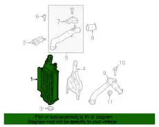 COOLER ASY - ENGINE CH H1BZ-6K775-A FORD