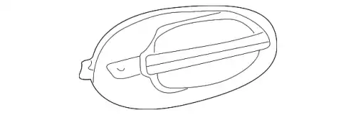 Ручка двери FORD 3F2Z-1722404-AAH