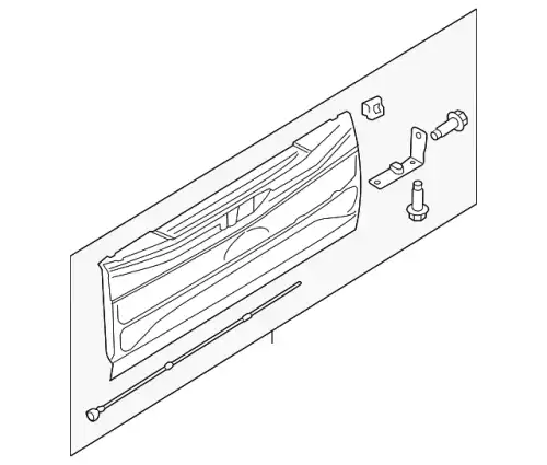 JL3Z9940700D TAILGATE ASY FORD