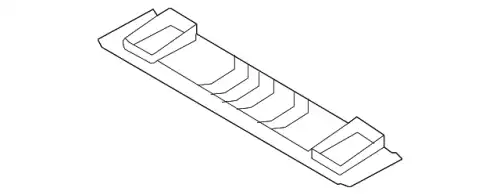 Коврик в багажник FORD 2L1Z-7811600-AAA