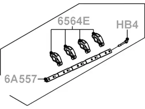Коромысло клапана ГРМ FORD AL3Z-6564-CA