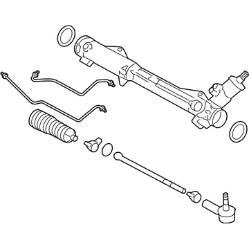 Рулевая рейка FORD 9R3Z-3504-A