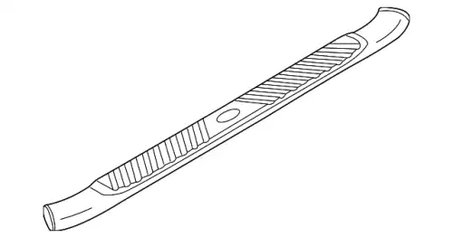 Подножка 6C3Z-16458-A FORD