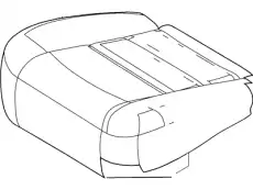 Набивка подушки сиденья переднего 2C3Z-25632A23-AA FORD