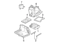 Радиатор отопителя FORD F7UZ-18476-AA