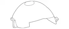 Подкрылок FORD F75Z-16102-BA