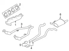Прокладка коллектора FORD 4G7Z-9448-AA