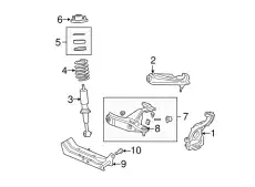 Рычаг подвески FORD 3C5Z-3078-AA