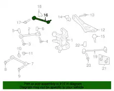 Рычаг подвески FORD 9L1Z-5A972-A