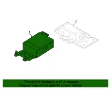 CONVERTER ASY - VOLTAGE E1GZ19G317D FORD