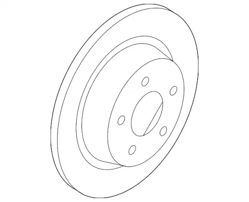 ROTOR ASY - BRAKE AV6Z-2C026-A FORD