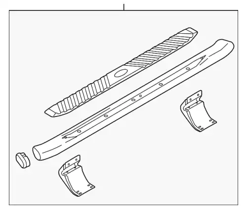 Подножка BL3Z-16451-DA FORD
