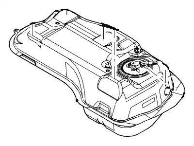 Бак топливный 8M6Z-9002-B FORD