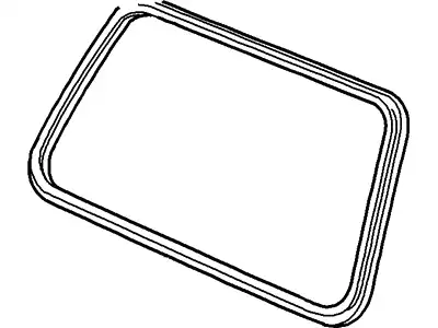 Уплотнитель стекла заднего 2L2Z-7842084-AA FORD