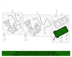 GASKET JL3Z-6584-C FORD