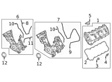 GASKET JL3Z-6584-C FORD
