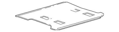 Коврик в багажник FORD YL1Z-7811600-LA