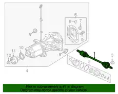 SHAFT ASY BB5Z-4K138-C FORD