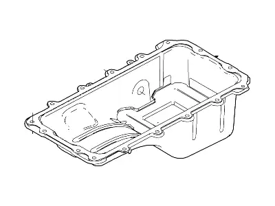 Поддон картера двигателя FORD 5R3Z-6675-DA
