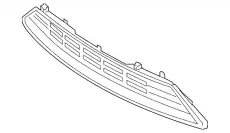Решетка радиатора FORD HP5Z-17B968-AA