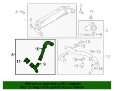DUCT - AIR DB5Z6C646K FORD
