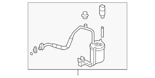 Осушитель кондиционера FORD 8L8Z-19C836-C
