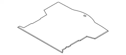Коврик в багажник FORD DP5Z-5413046-AA
