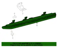 Подножка 9L3Z16451CB FORD