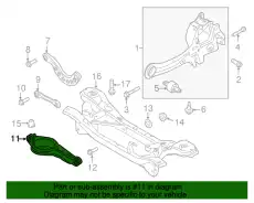 Рычаг подвески FORD CV6Z-5500-H