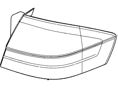 Фонарь задний FORD 9S4Z-13404-D