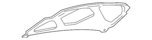 INSULATOR - HOOD FL1Z-16738-A FORD