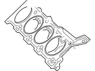 Прокладка ГБЦ FORD 3W4Z-6051-A