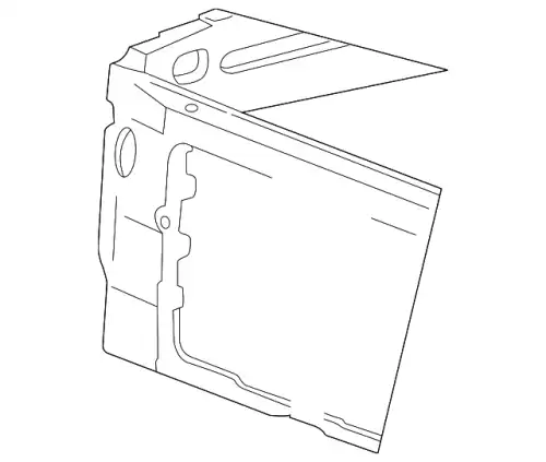 Панель передняя радиатора 4L1Z-16138-BA FORD