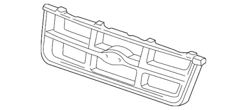 Решетка радиатора FORD F87Z-8200-EAA