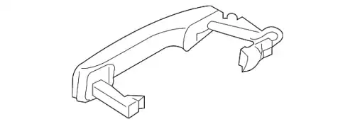 Ручка двери FORD 8A5Z-5422404-BAPTM