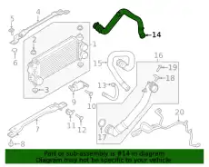 DUCT - AIR JL3Z-6C646-B FORD