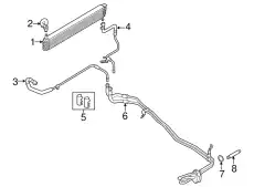 Радиатор системы охлаждения двигателя FORD 7L1Z-7A095-B