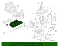 Коллектор впускной 5L3Z-9424-CA FORD