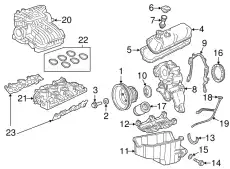 Коллектор впускной 5L3Z-9424-CA FORD