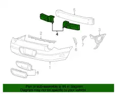Кронштейн бампера 1W6Z-17787-AA FORD