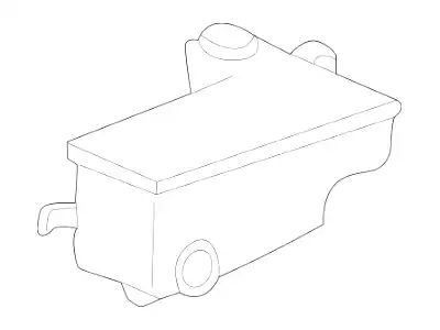 Бачок омывателя F7ZZ-17618-AA FORD