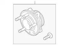 HUB ASY - WHEEL HB5Z-1104-A FORD